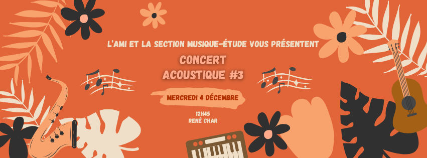 Image Evenement Concert acoustique #3